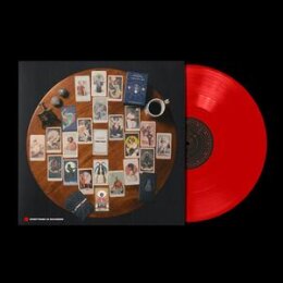 EVERYTHING IS RECORDED - TEMPORARY (LTD RED VINYL EDIT) - LP