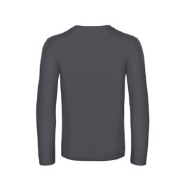 B&C - E190 Unisex Longsleeve Shirt (TU07T) - dark grey (dunkelgrau) L