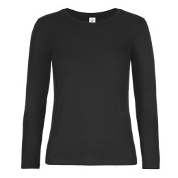 B&C - E190 Women Longsleeve (TW08T) - black 3XL