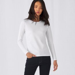 B&C - E190 Women Longsleeve (TW08T) - white 3XL