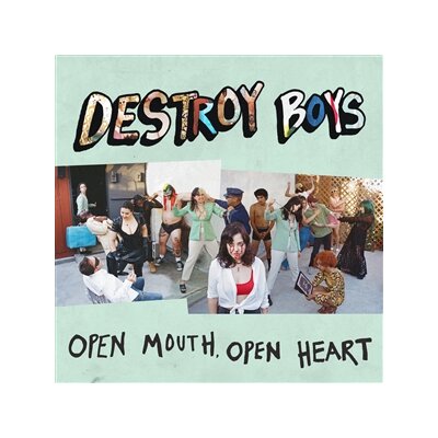DESTROY BOYS - OPEN MOUTH, OPEN HEART (PURPLE VINYL) - LP