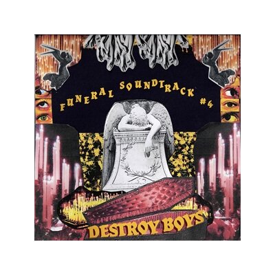 DESTROY BOYS - FUNERAL SOUNDTRACK #4 (TRANSPARENT RED VINYL) - LP