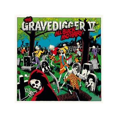 GRAVEDIGGER, THE - ALL BLACK AND HAIRY - LP