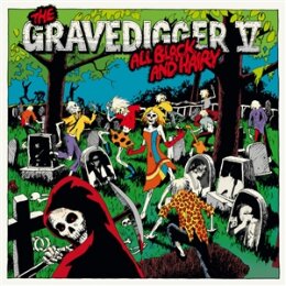 GRAVEDIGGER, THE - ALL BLACK AND HAIRY - LP