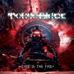 TOKYO BLADE - TIME IS THE FIRE - LP
