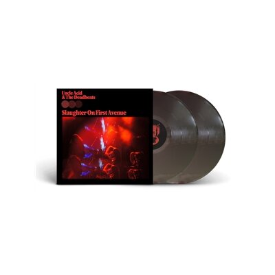 UNCLE ACID & THE DEADBEATS - SLAUGHTER ON FIRST AVENUE (TRANSPARENT BLACK) - LP
