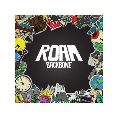 ROAM - BACKBONE (TRANSPARENT BLUE W/ RED SPLATTER LP) - LP