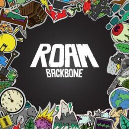 ROAM - BACKBONE (TRANSPARENT BLUE W/ RED SPLATTER LP) - LP