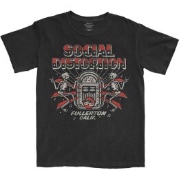 Social Distortion - Jukebox Skelly - black - T-Shirt M