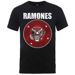 Ramones, the - Red Fill Seal - black - T-Shirt XL