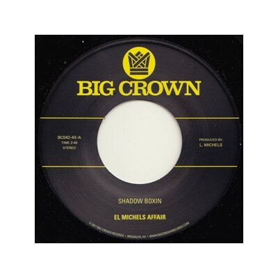 EL MICHELS AFFAIR - SHADOW BOXIN / IRON MAIDEN - 7"