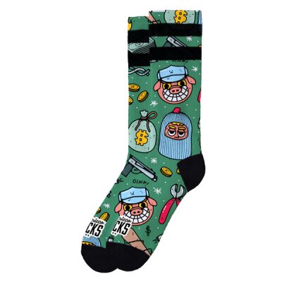 American Socks - Heist Havoc - Signature - Mid High    S-M / 37-41