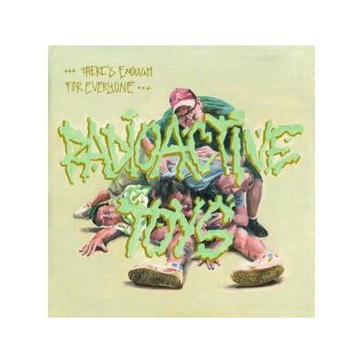 RADIOACTIVE TOYS - THERES ENOUGH FOR EVERYONE (COLORED) - LP