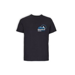 Bergradler Oberthal - Logo - Kinder T- Shirt - schwarz 10 Jahre (130/140)