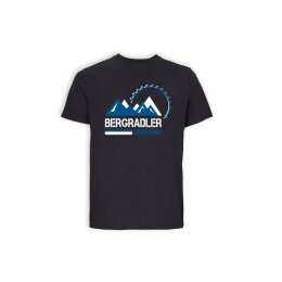 Bergradler Oberthal - Logo - Kinder T- Shirt - schwarz 12 Jahre (142/152)