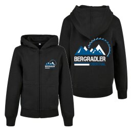 Bergradler Oberthal - Logo - Kinder Kapuzenzipper -...