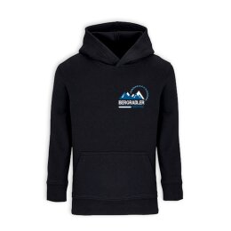 Bergradler Oberthal - Logo - Kinder Kapuzenpullover - schwarz 4 Jahre (96 /104)