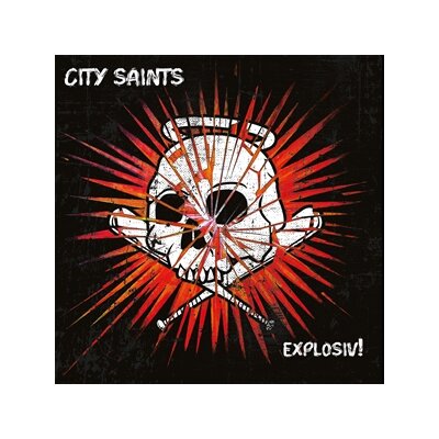 CITY SAINTS - EXPLOSIV! (SPLATTER YELLOW W/ BLUE & WHITE VINYL) - LP