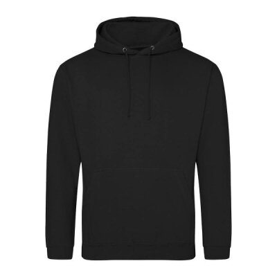 Just Hoods - College Hoodie (JH001) - deep black L