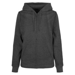 Build Your Brand - Ladies Basic Zip Hoody (BB009) -...