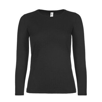 B&C - E150 Women Longsleeve (TW06T) - black