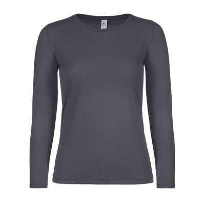 B&C - E150 Women Longsleeve (TW06T) - dark grey