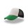 Atlantis - Rapper (AT505) - Trucker Cap - white/green/black
