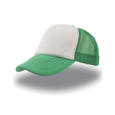 Atlantis - Rapper (AT505) - Trucker Cap - white/green/green