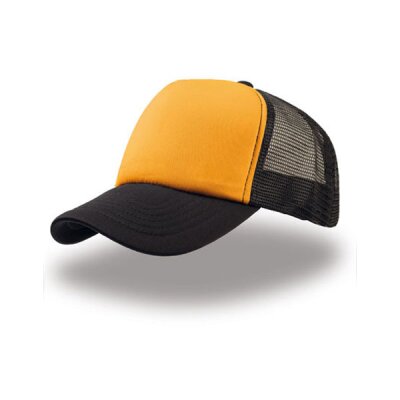 Atlantis - Rapper (AT505) - Trucker Cap - yellow/black/black