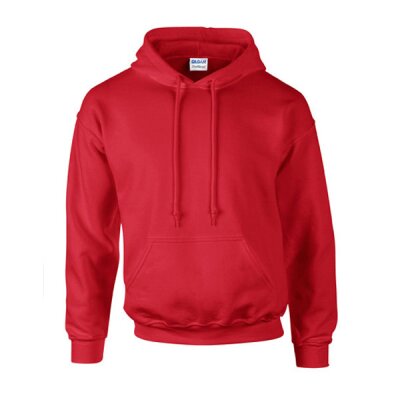 Gildan - 12500 - DryBlend Adult Hooded Sweat - red