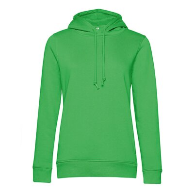 B&C - Organic Hooded Women Kapuzenpullover (WW34B) - apple green