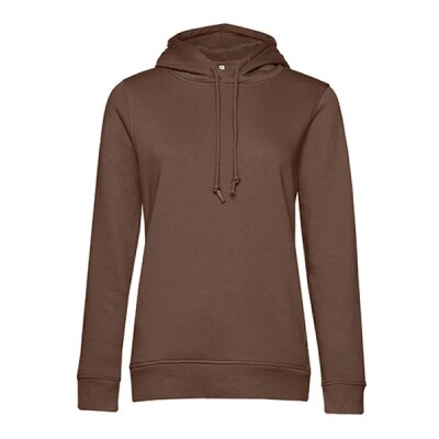 B&C - Organic Hooded Women Kapuzenpullover (WW34B) - mocha