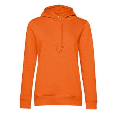 B&C - Organic Hooded Women Kapuzenpullover (WW34B) - pure orange