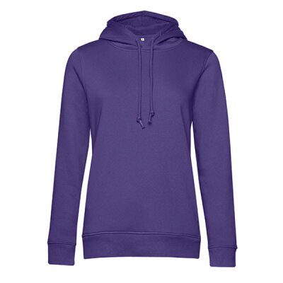 B&C - Organic Hooded Women Kapuzenpullover (WW34B) - radiant purple