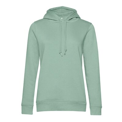 B&C - Organic Hooded Women Kapuzenpullover (WW34B) - sage