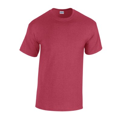 Gildan - G5000 Heavy Cotton Unisex T-Shirt - antique cherry red S