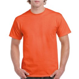 Gildan - G5000 Heavy Cotton Unisex T-Shirt - orange M