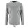 SOLS - 02074 - Mens Long Sleeve T-Shirt Imperial - grey melange