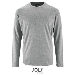 SOLS - 02074 - Mens Long Sleeve T-Shirt Imperial - grey...