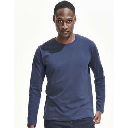 SOLS - 02074 - Mens Long Sleeve T-Shirt Imperial - oxblood XL