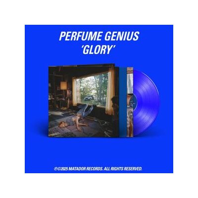 PERFUME GENIUS - GLORY (STRICTLY LTD. BLUE COLOURED EDIT.) - LP