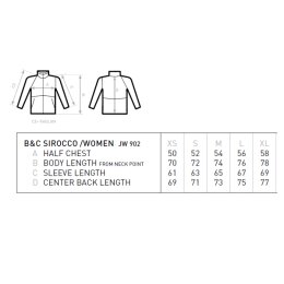 B&C - Ladies Windbreaker (JW902) - ultra yellow XL