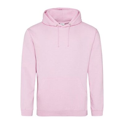 Just Hoods - College Hoodie (JH001) - baby pink XXL