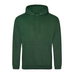 Just Hoods - College Hoodie (JH001) - bottle green L