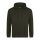 Just Hoods - College Hoodie (JH001) - combat green L