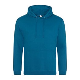 Just Hoods - College Hoodie (JH001) - deap sea blue