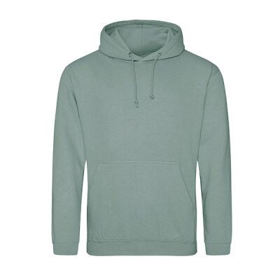 Just Hoods - College Hoodie (JH001) - dusty green