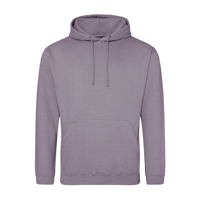 Just Hoods - College Hoodie (JH001) - dusty lilac