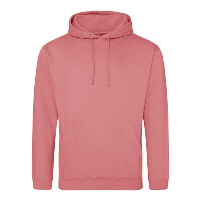 Just Hoods - College Hoodie (JH001) - dusty rose