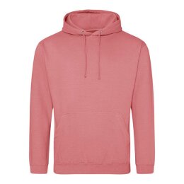 Just Hoods - College Hoodie (JH001) - dusty rose L